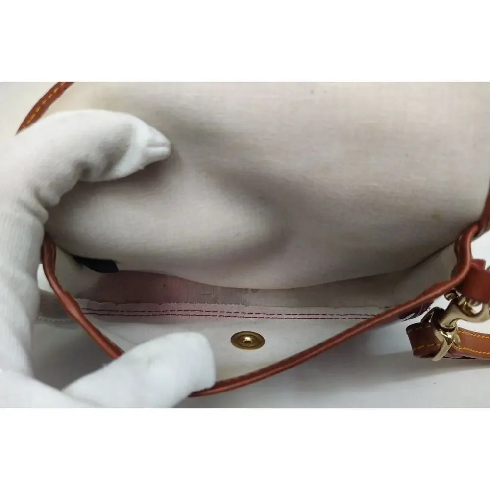 Dooney & Bourke Magenta Patent Leather Button Wristlet - Coin Wallet
